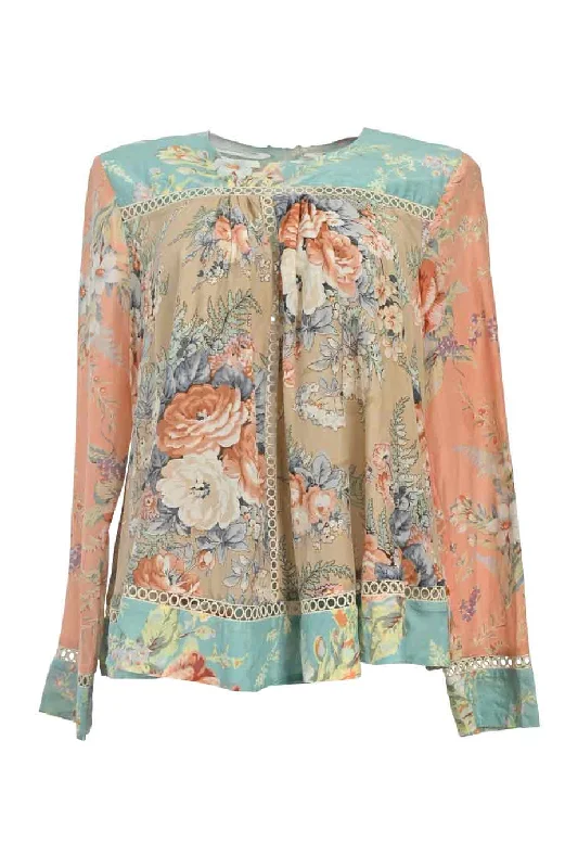 Year-End Sale [WW39631] Zimmermann | Long sleeve top