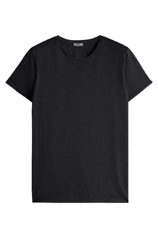 Steals and Deals Crew Neck Tee - Black