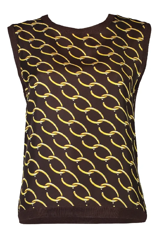 Can't Beat Oscar Chain Inset Tank