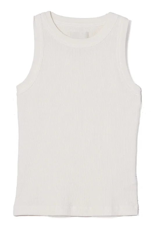 Stock Up Isabel Rib Tank - Pashmina
