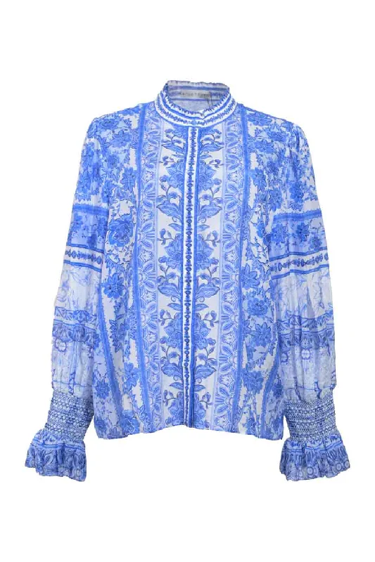 Weekend Discounts to Delight [WW40621] Alice + Olivia | Long sleeve top