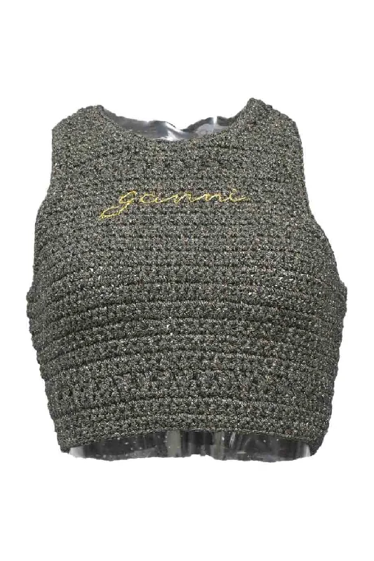 Weekend Bargains to Enjoy [WW43037] Ganni | Sleeveless Top