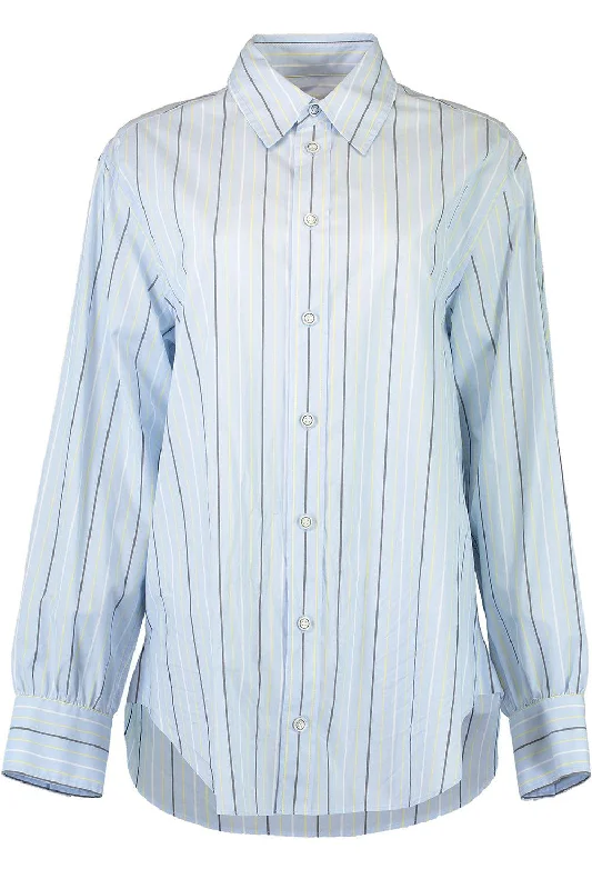 Overstock Sale Long Sleeve Striped Shirt