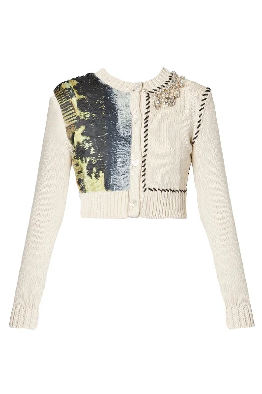 Top Pick Cropped Button Down Cardigan