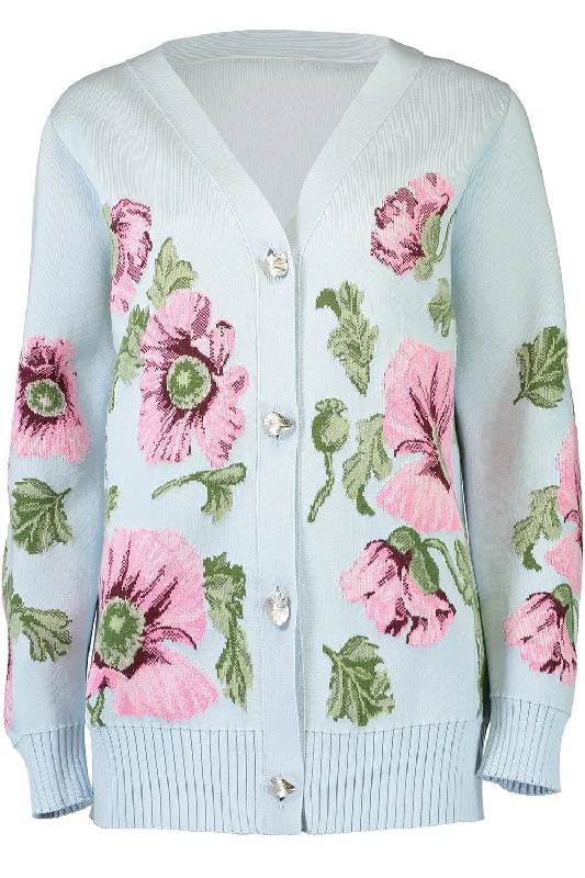 Great Deal Poppies Long Cardigan