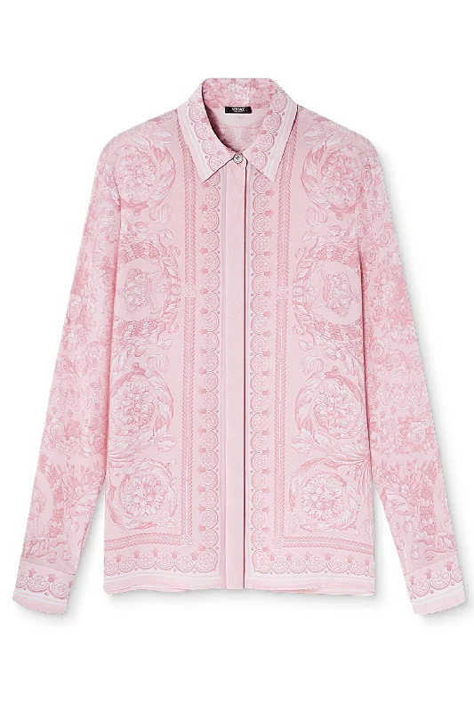 Weekend Bargains to Relish Barocco Shirt - Pale Pink
