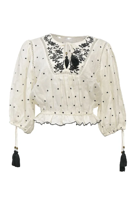 Weekend Discounts to Snag [WW41063] Zimmermann | Long sleeve top