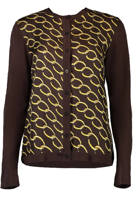 Deal of the Day Oscar Chain Inset Cardigan