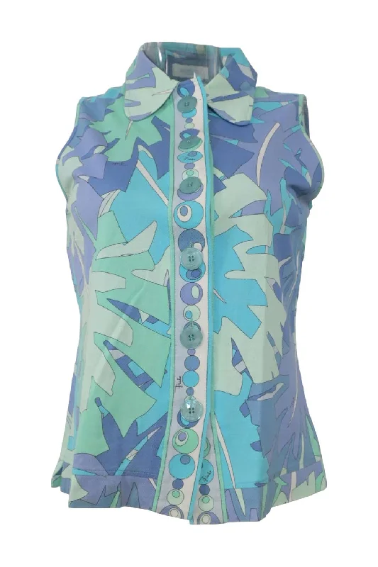 Crazy Savings [WW40951] Emilio Pucci | Sleeveless Top