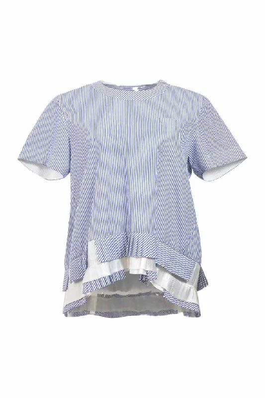 Celebrate the Weekend with Discounts [WW40632] Sacai | Short sleeve top