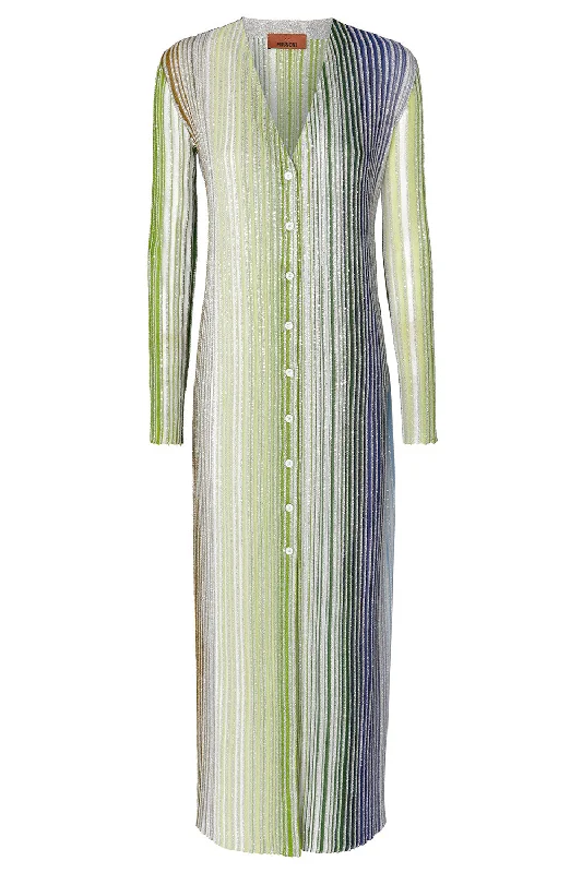 Weekend Offers That Sizzle LONG VNECK FRONT BUTTON CARDIGAN
