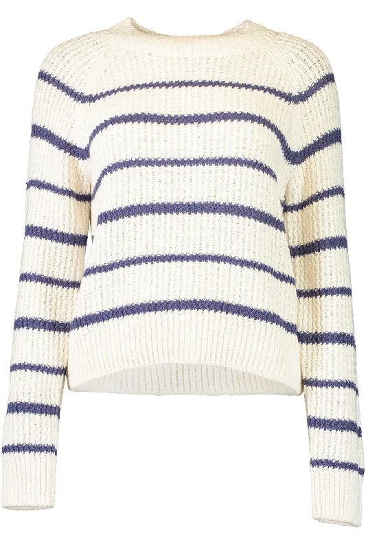 Weekend Deals That Wow LONG SLEEVE STRIPED PULLOVER