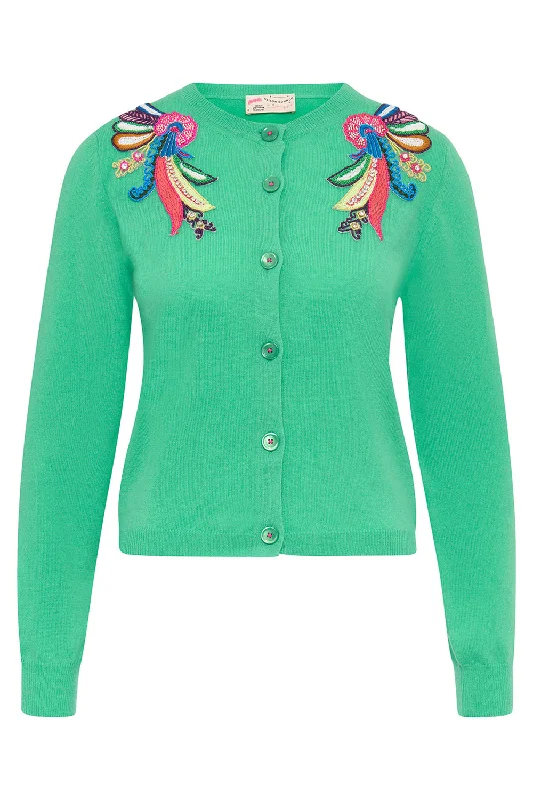Weekend Savings Delight Embroidered Cardigan