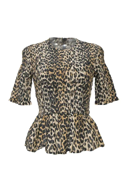 Weekend Specials to Relish [WW41026] Ganni | Short sleeve top