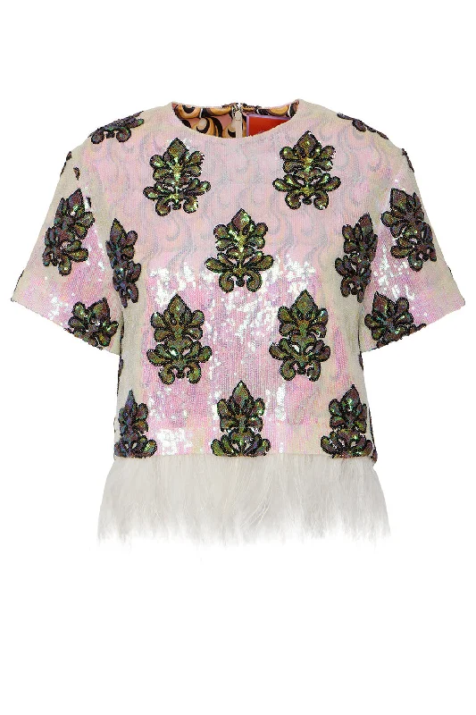 Great Bargain La Scala Tee - Herald Paillettes