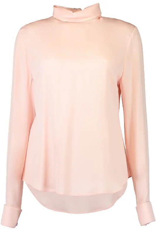Take Advantage Mock Neck Blouse