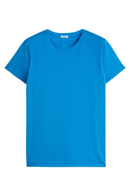 Shop and Save Crew Neck Tee - Sky Blue