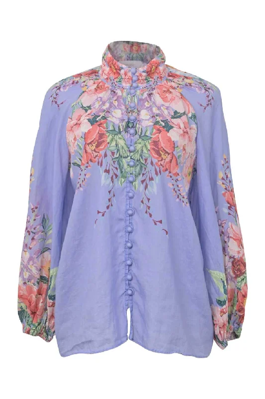 Weekend Extravaganza: Shop Now [WW39471] Zimmermann | Long sleeve top