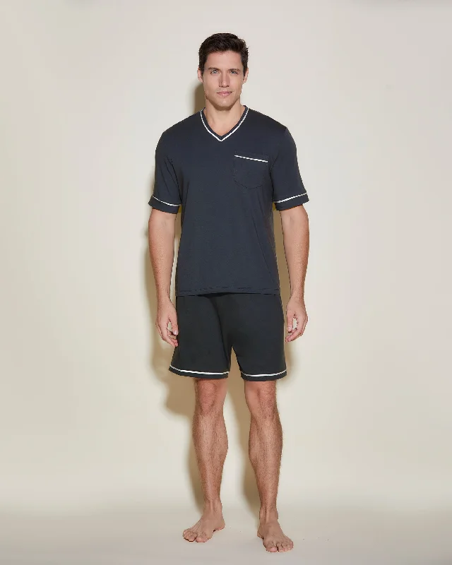 Weekend Discounts to Celebrate Conjunto De Pijama Para Hombre Con Camisa De Manga Corta Y Pantalones Cortos Weekend Discounts to Celebrate Conjunto De Pijama Para Hombre Con Camisa De Manga Corta Y Pantalones Cortos
