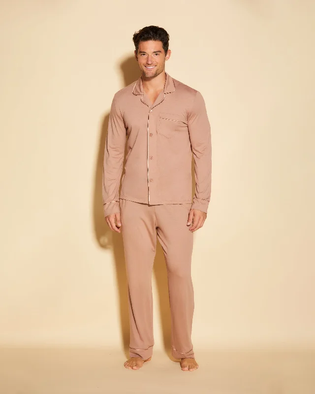 Weekend Offers That Tempt Conjunto De Pijama Para Hombre Clásico Con Camisa De Manga Larga Y Pantalones Weekend Offers That Tempt Conjunto De Pijama Para Hombre Clásico Con Camisa De Manga Larga Y Pantalones