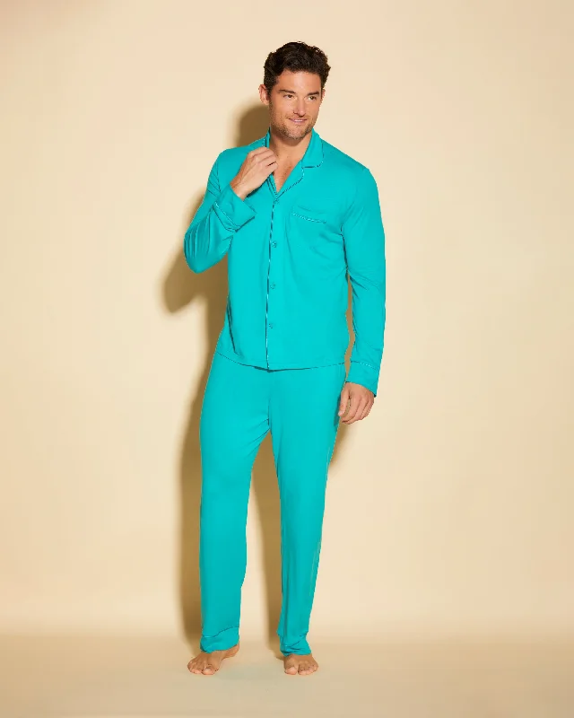Weekend Specials to Celebrate Klassisches Langärmeliges Top & Hose Pyjama-Set Für Männer Weekend Specials to Celebrate Klassisches Langärmeliges Top & Hose Pyjama-Set Für Männer