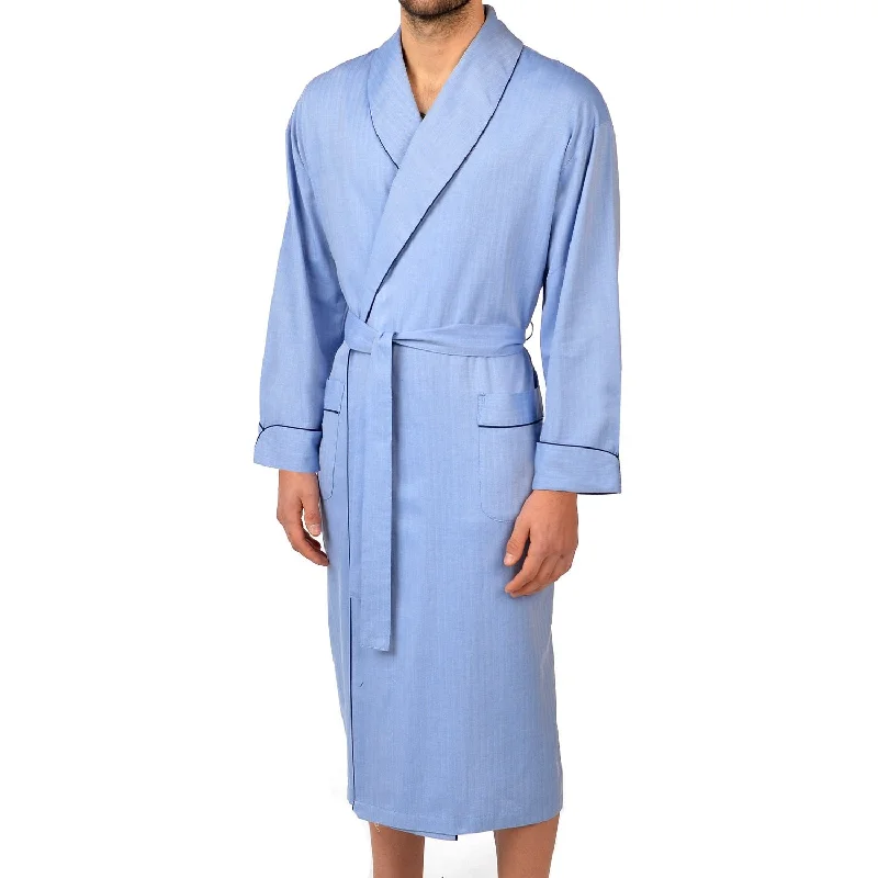 Weekend Specials Just for You Herringbone Cotton Better Shawl Robe