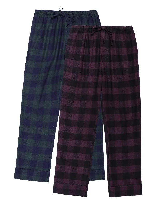 2-Pack (Gingham Fig-Black/Green-Navy)