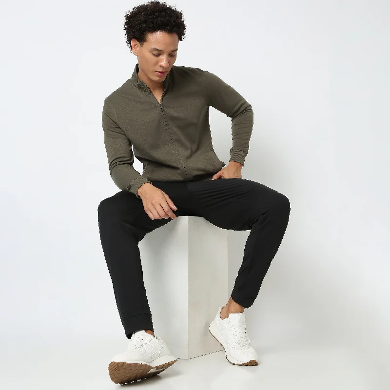 Weekend Bargains Just for You Regular Fit Solid Sweatshirt