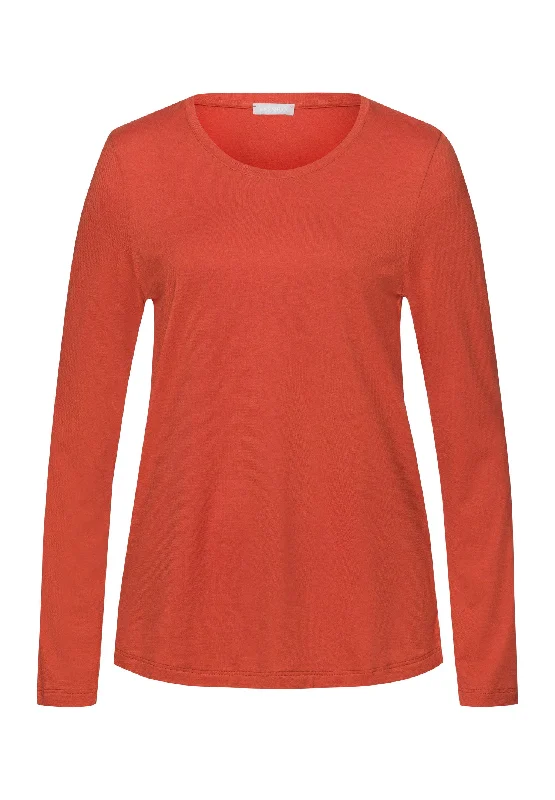 Quick Deals Sleep And Lounge Relaxed Round Neck Top | Ripe Apple 74844-2293