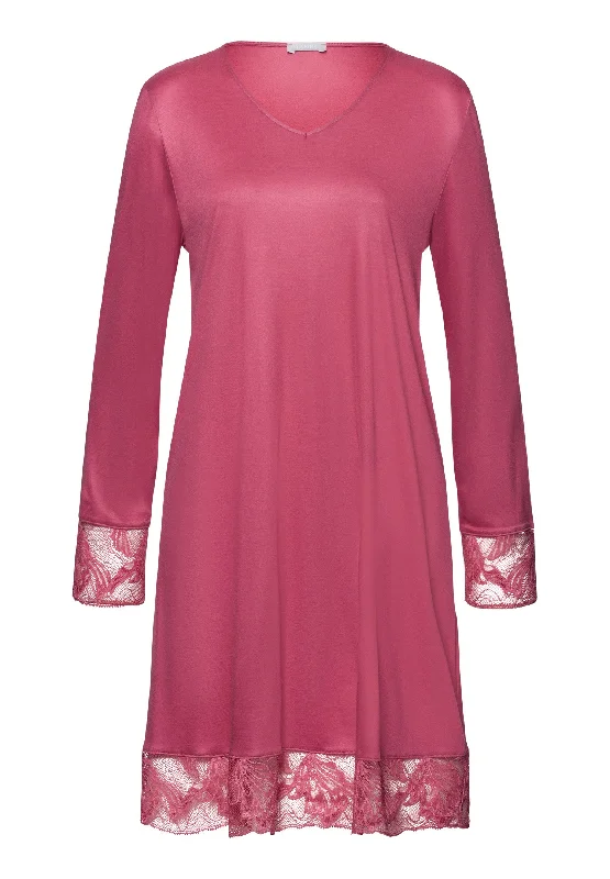Lowest Rates Eva TENCEL™ Lace Trim Tank Nightgown | Rose Wine 74885-2414