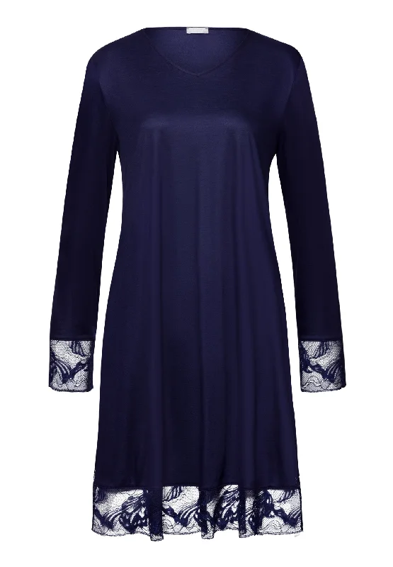 Epic Value Eva TENCEL™ Lace Trim Tank Nightgown | Evening Blue 74885-2621