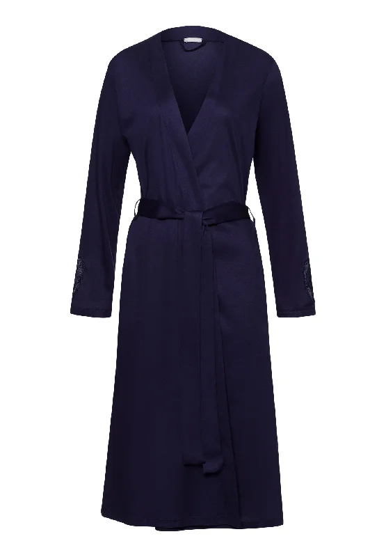 Act Now Anne Cotton Robe | Evening Blue 74895-2621
