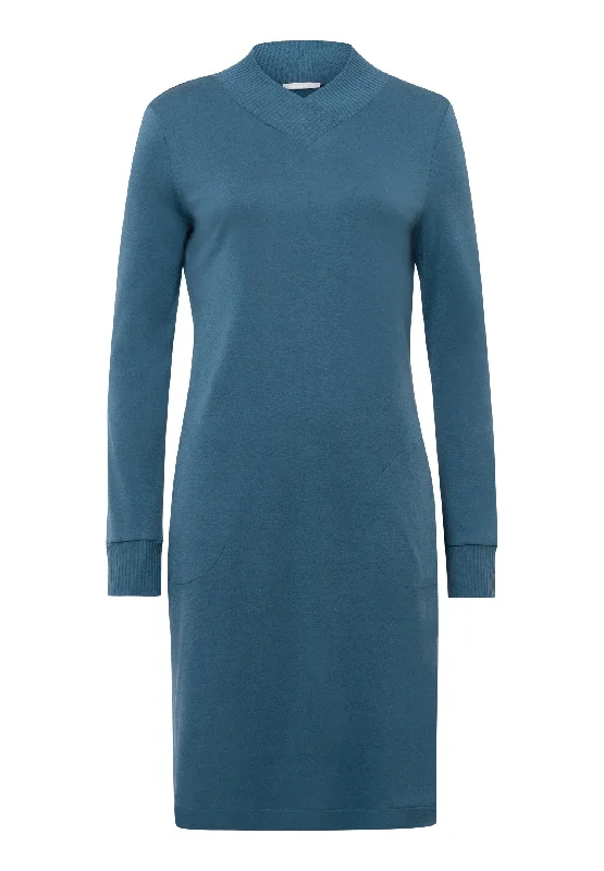 Reduced Price Loane High Neck Cotton Nightgown | Spruce 74972-1663