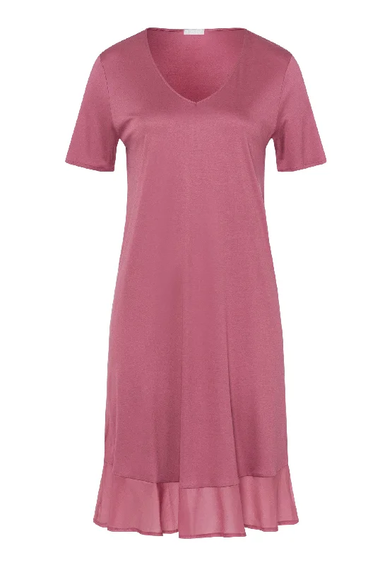 Stock Clearance Faye Silk Blend Nightgown | Rosewood 78992-2425