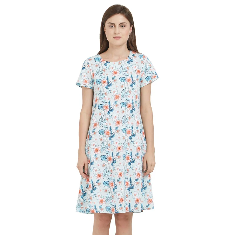 Cash Savings All-over Printed Sleepshirt-NT-85