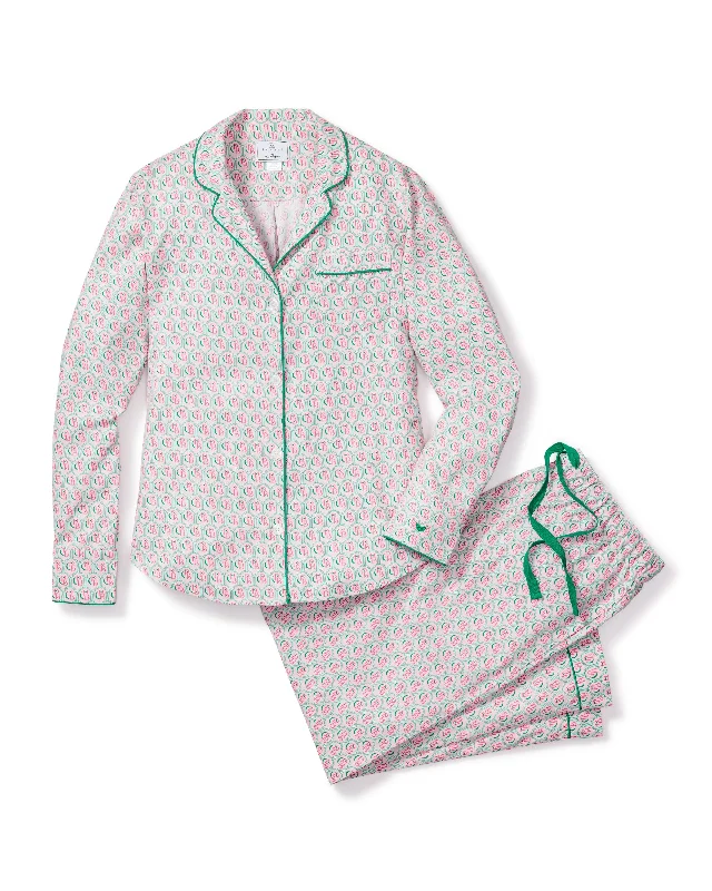 Best Choice Colony Hotel x Petite Plume Women's Exclusive Print Pajama Set