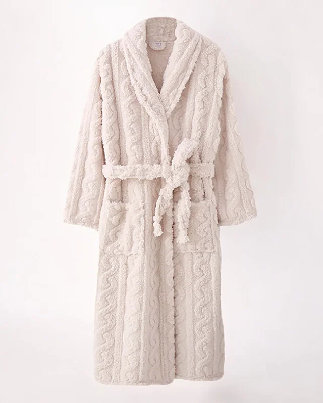 Exclusive Weekend Offers Inside Millie Plush Robe Ivory