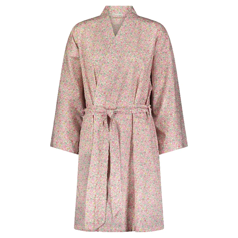 Great Bargain Polkadot LIBERTY KIMONO ROBE Floral # 9