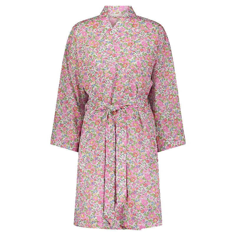 Fantastic Savings Polkadot LIBERTY KIMONO ROBE Floral # 8