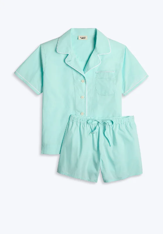 Your Weekend, Your Savings Corita Pajama Set in Bonaire Blue