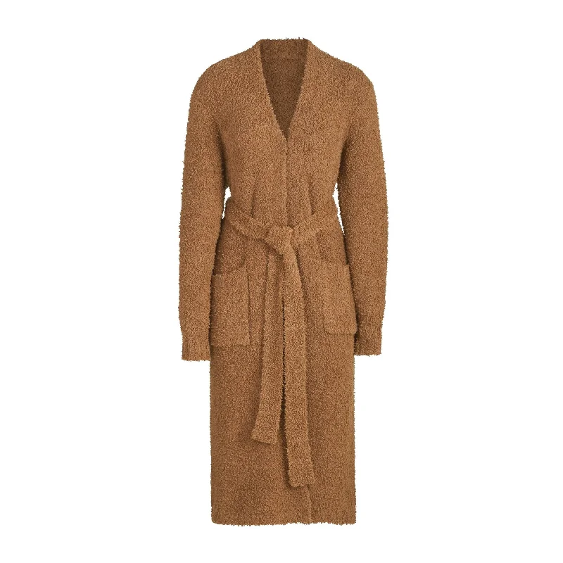 Make Your Weekend Count with Savings COZY KNIT ROBE | CAMEL