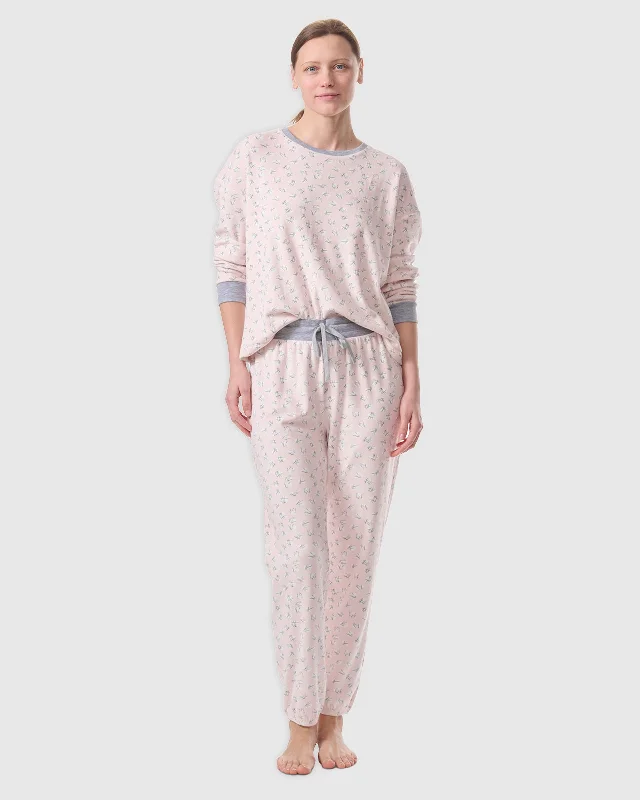 Weekend Deals to Make You Happy Cozy Long Sleeve PJ Set