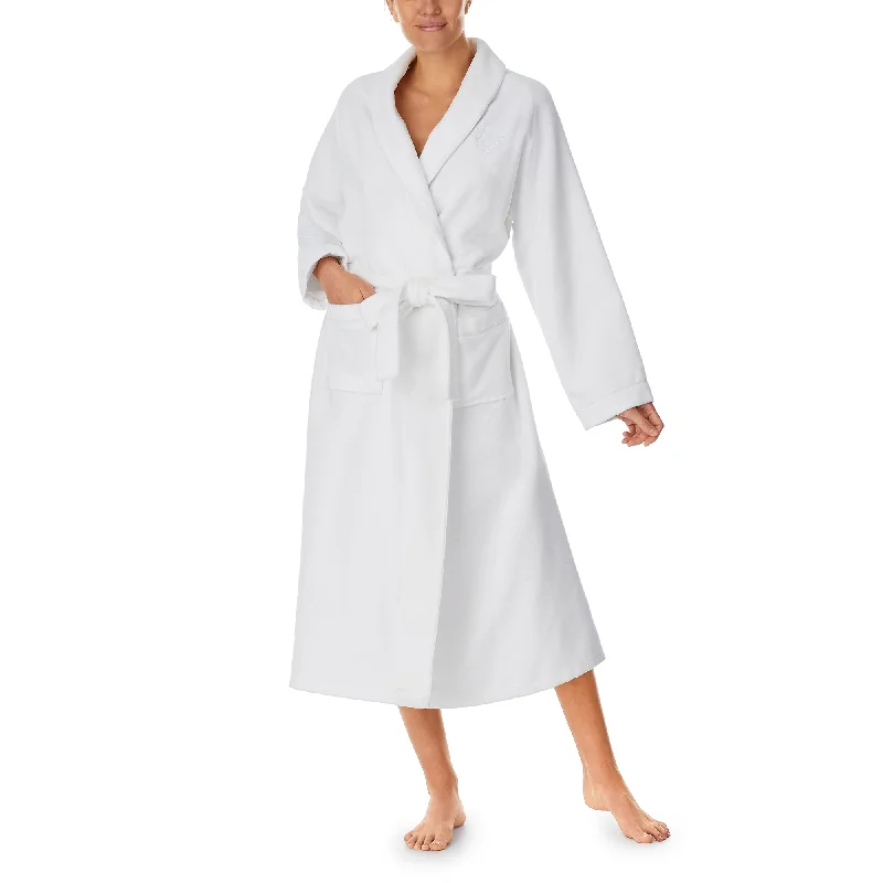 Weekend Deals That Dazzle Eileen West Long Sleeve Long Wrap Velour Robe