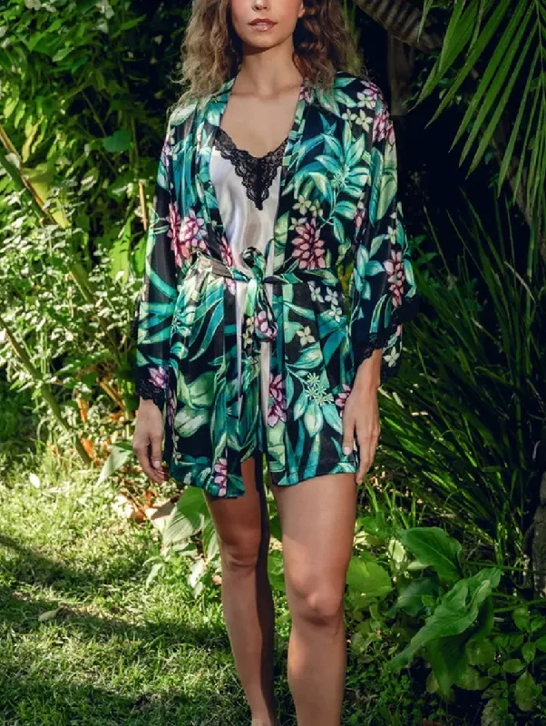 Unmissable Sale In Bloom Adeline Satin Wrap