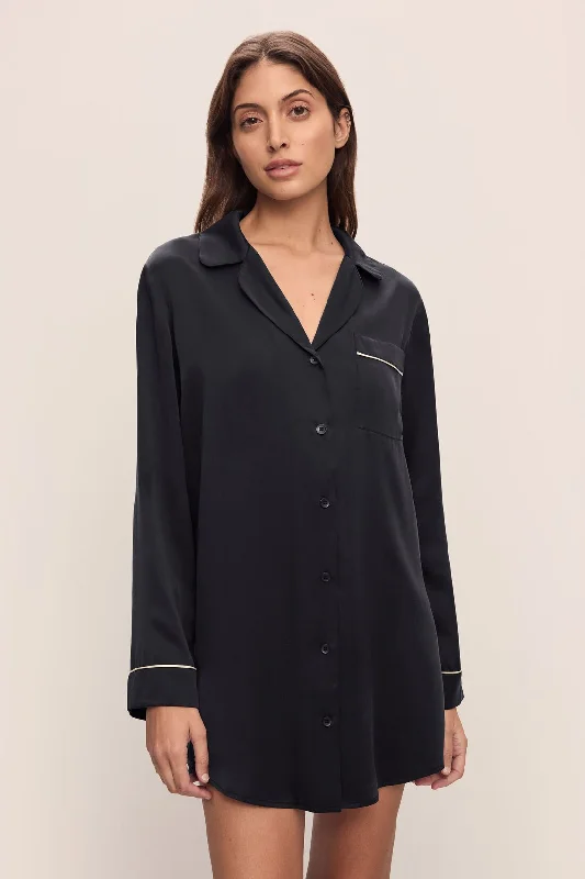 Sale Alert Inez Washable Silk Sleepshirt