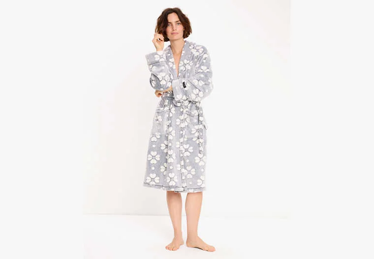 Crazy Deal Kate Spade Jacquard Plush Robe