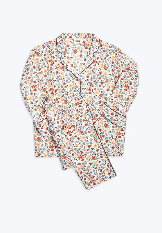 Bargain Alert Marina Pajama Set in Liberty Edenham Floral White