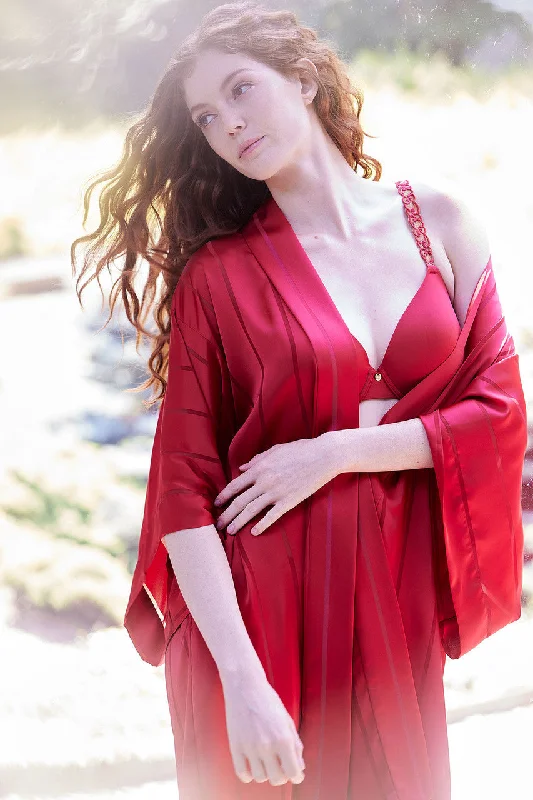 Weekend Bargains to Snag Sheer Stripe Jacquard Wrap
