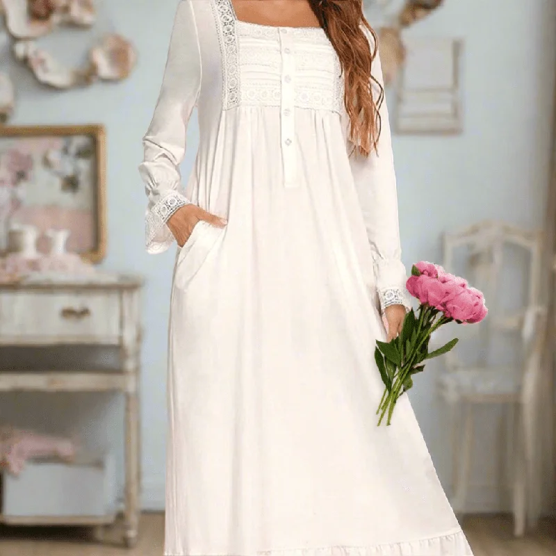 Weekend Wonders Await! Victorian Sweet Sleepwear, S-XL