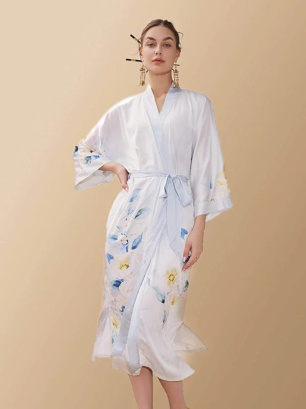 Major Deal Pure Peony Kimono Robe